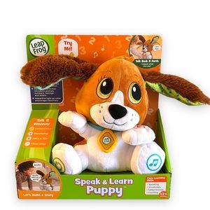 Leapfrog- Speak and Learn Puppy- New in box